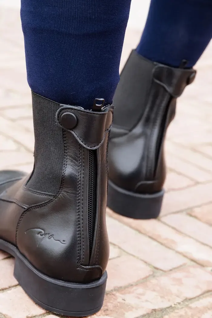 Short Boots with Front Laces