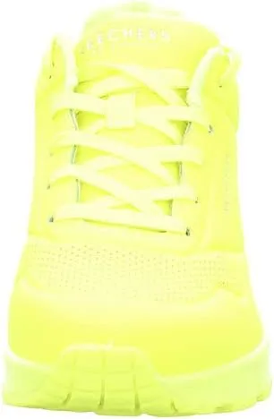 Skechers Women's Uno-Night Shades Sneaker Cooled Memory Foam, Skech-Air Midsole, Durabuck Upper