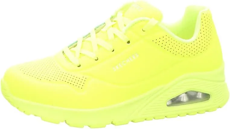 Skechers Women's Uno-Night Shades Sneaker Cooled Memory Foam, Skech-Air Midsole, Durabuck Upper