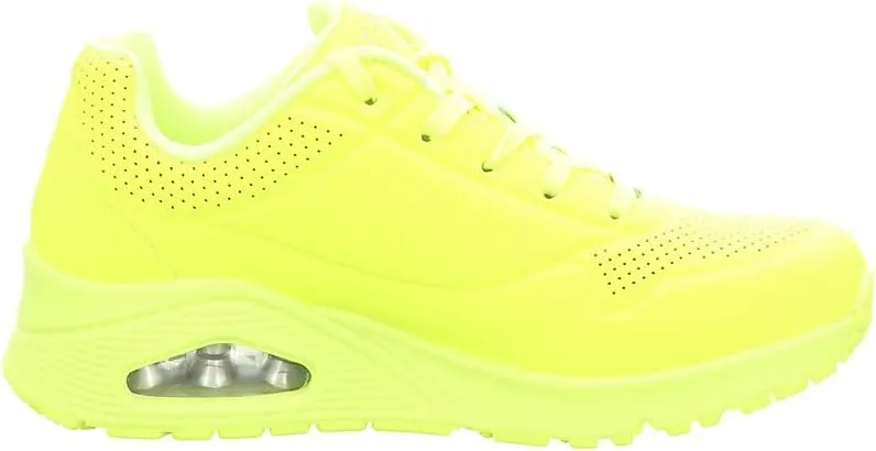 Skechers Women's Uno-Night Shades Sneaker Cooled Memory Foam, Skech-Air Midsole, Durabuck Upper