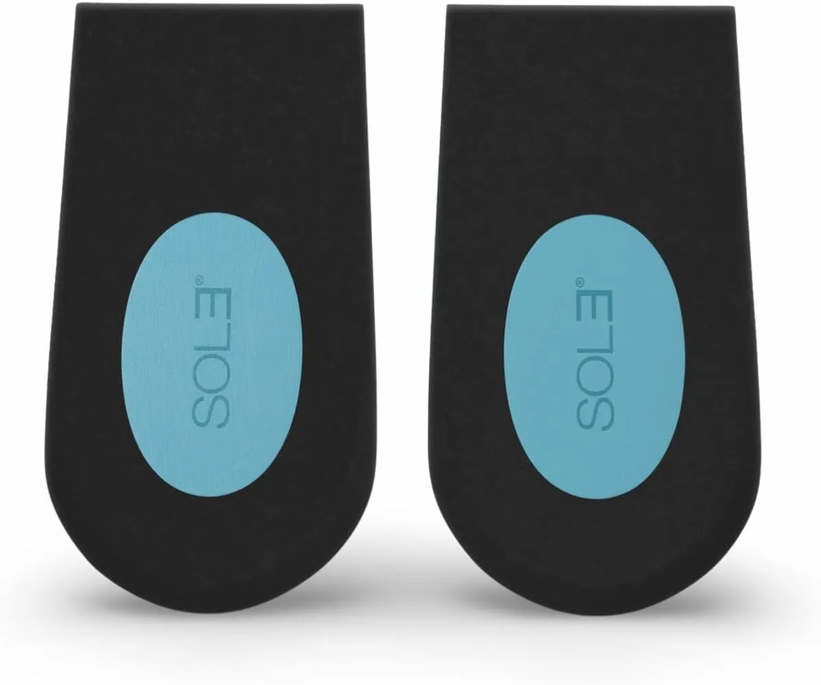 SOL3 Quick Lifts - Adjustable Orthopedic Heel Lift Insert, Height Increase Insoles for Leg Length Discrepancy, Achilles Tendonitis & Foot Pain Relief