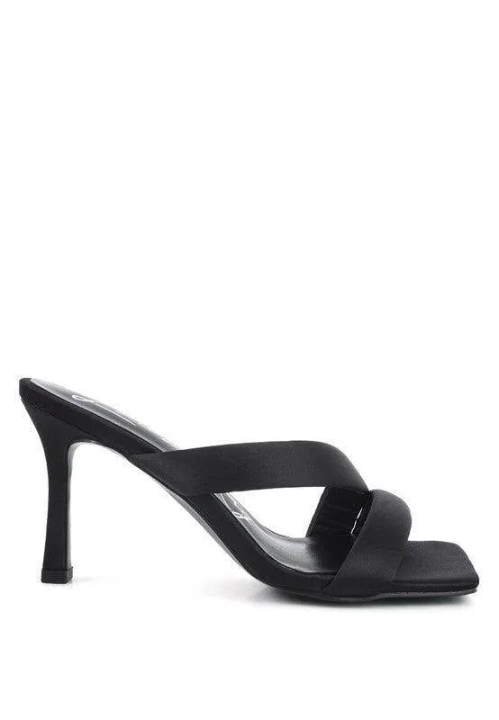 Spice Up Cross Strap Heels