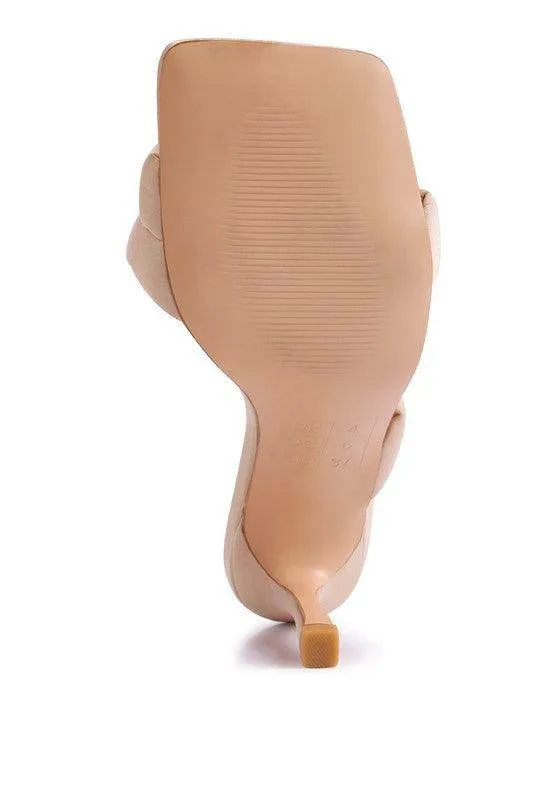 Spice Up Cross Strap Heels