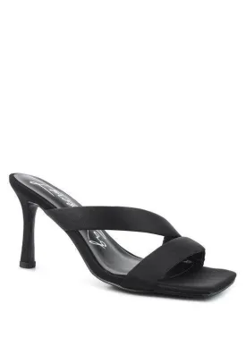 Spice Up Cross Strap Heels