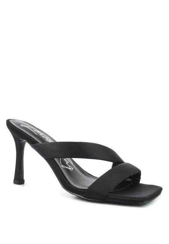 Spice Up Cross Strap Heels