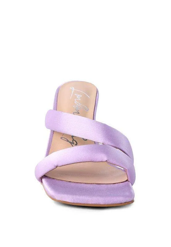 Spice Up Cross Strap Heels