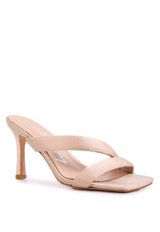Spice Up Cross Strap Heels