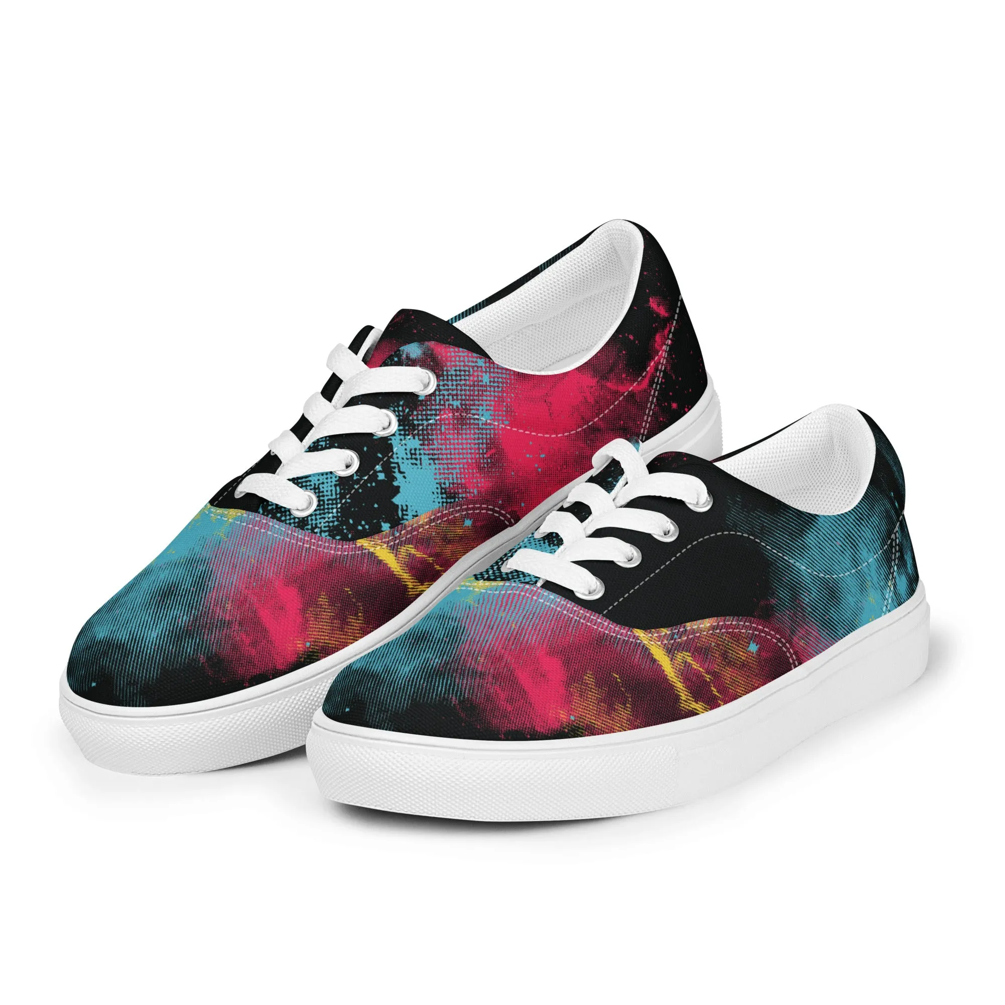 STARBURST Men’s Lace-Up Canvas Shoes