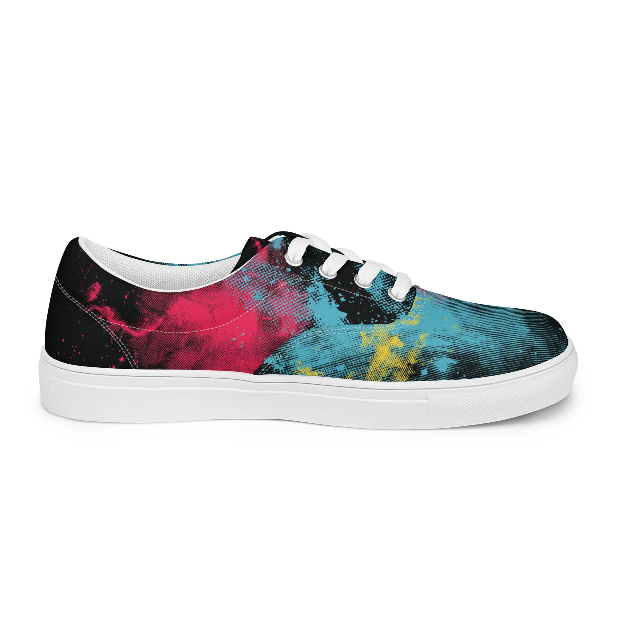 STARBURST Men’s Lace-Up Canvas Shoes