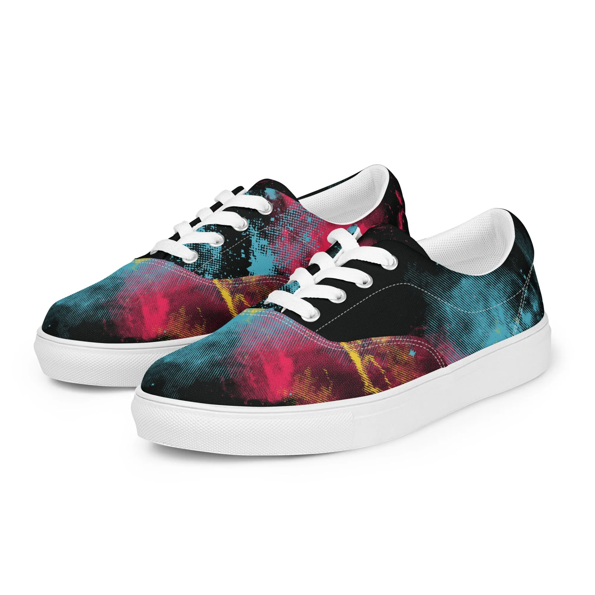 STARBURST Men’s Lace-Up Canvas Shoes
