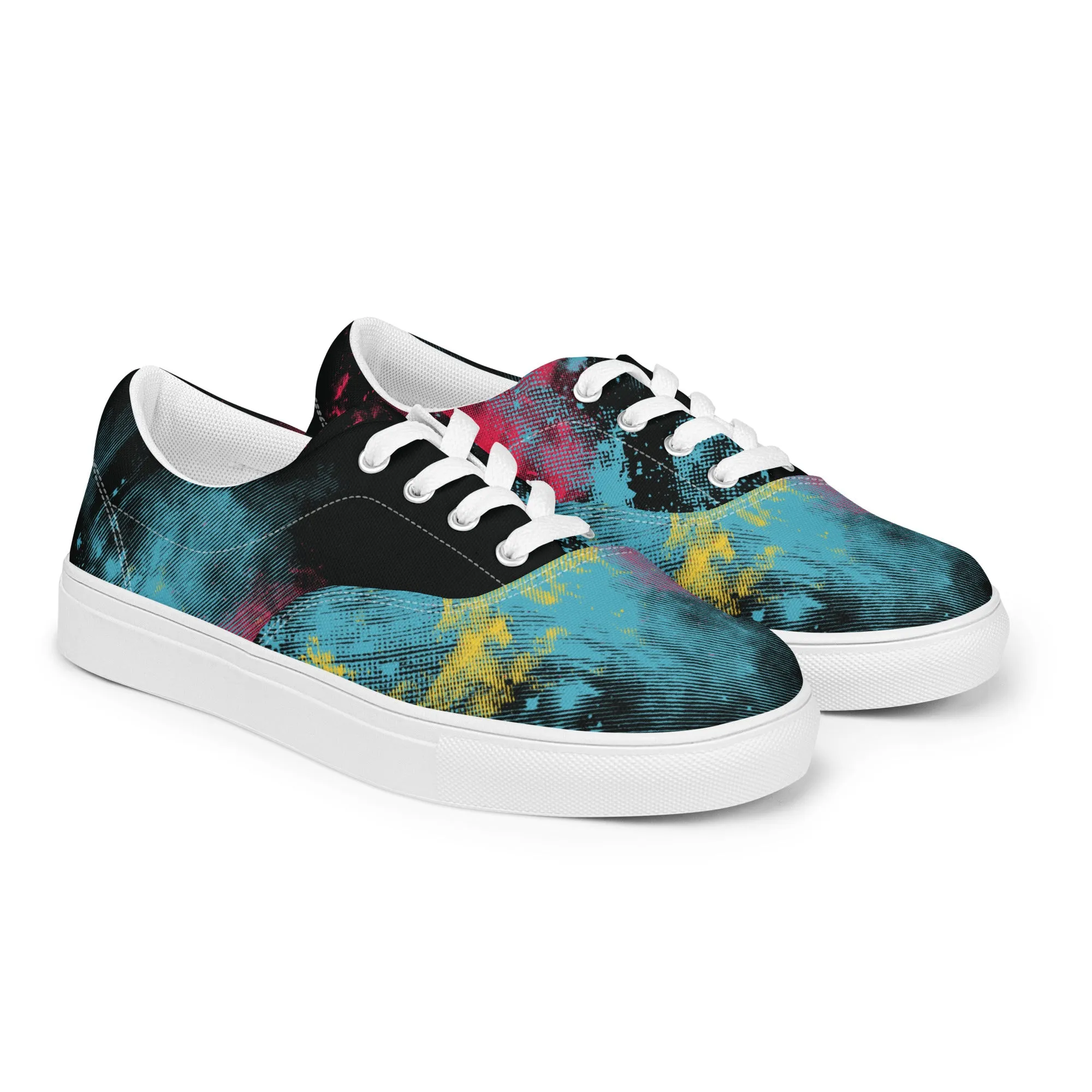 STARBURST Men’s Lace-Up Canvas Shoes