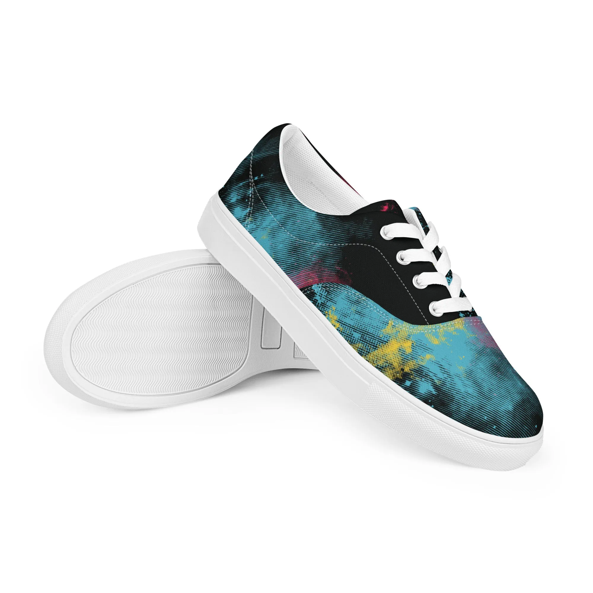 STARBURST Men’s Lace-Up Canvas Shoes