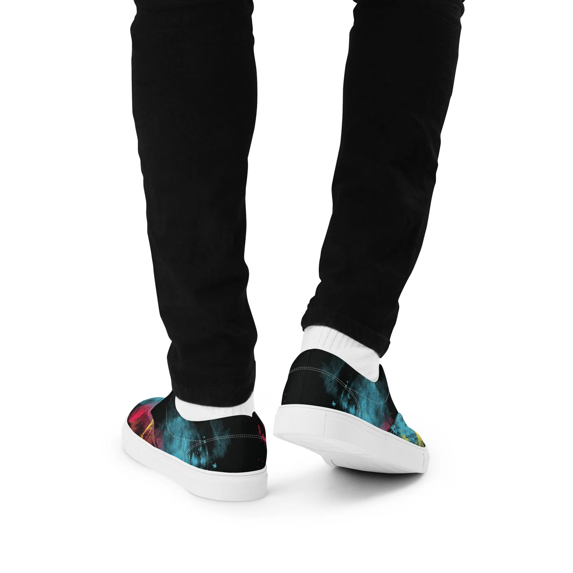 STARBURST Men’s Lace-Up Canvas Shoes
