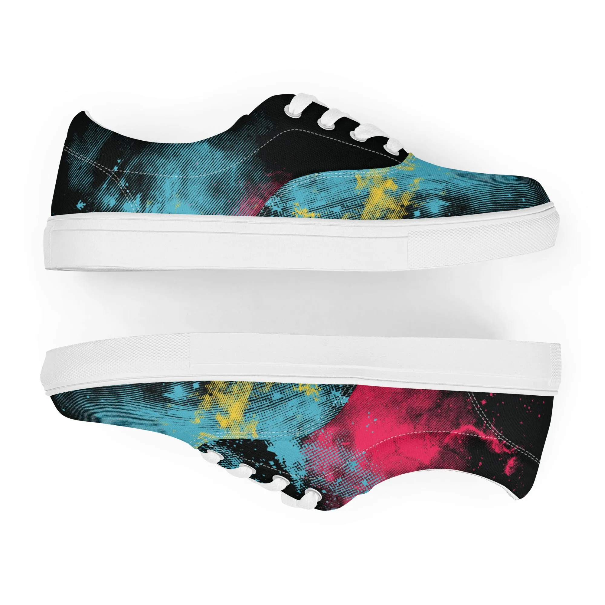 STARBURST Men’s Lace-Up Canvas Shoes