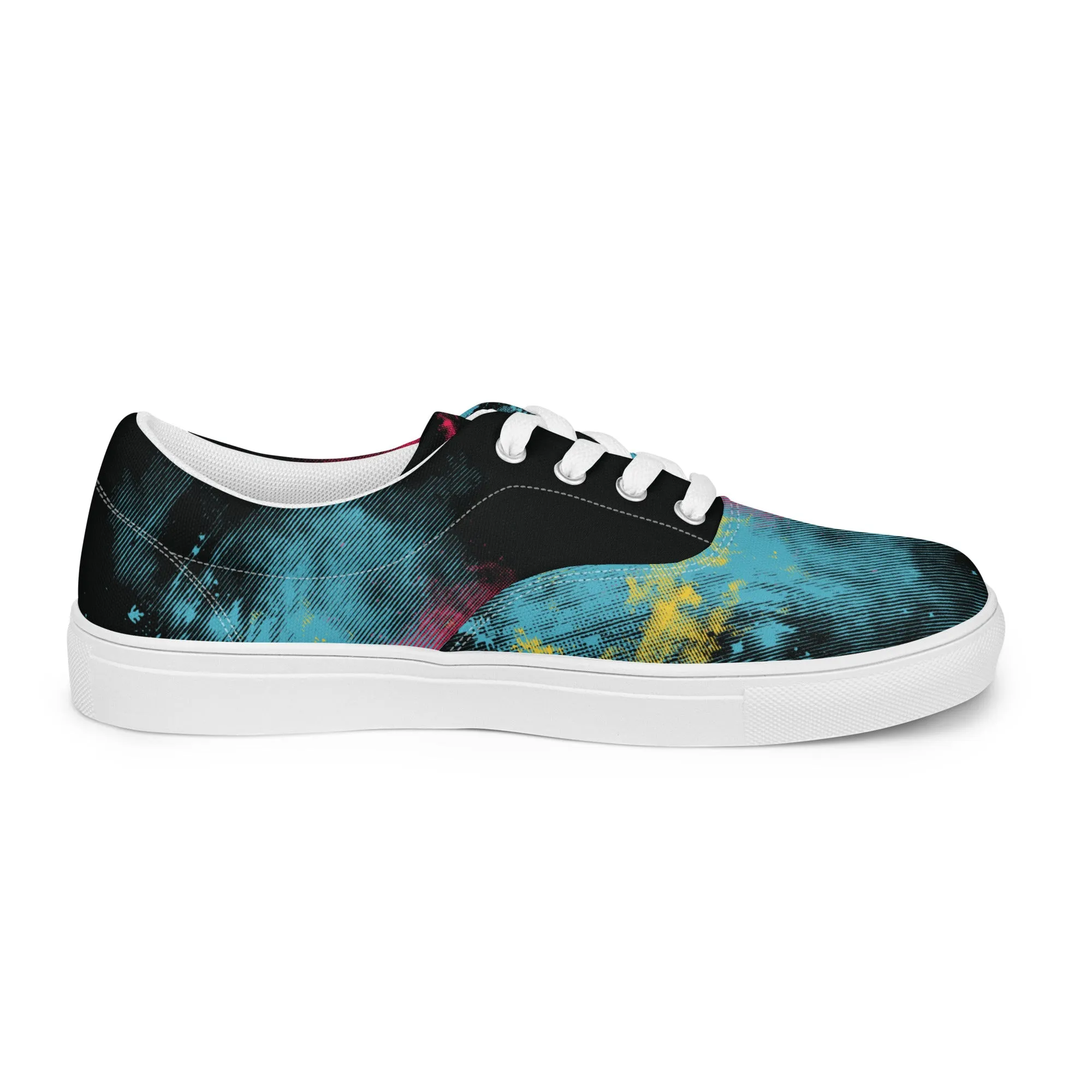 STARBURST Men’s Lace-Up Canvas Shoes