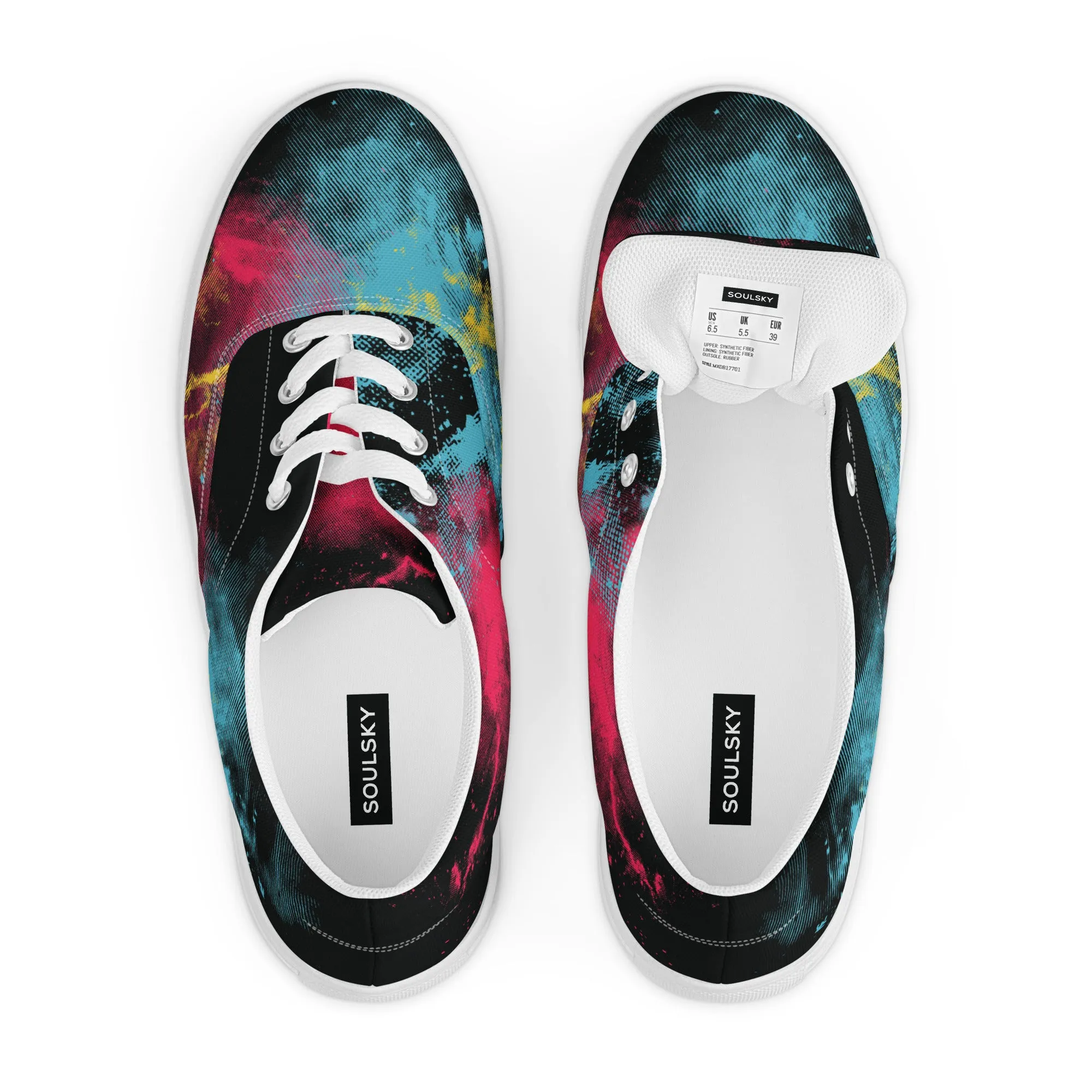 STARBURST Men’s Lace-Up Canvas Shoes