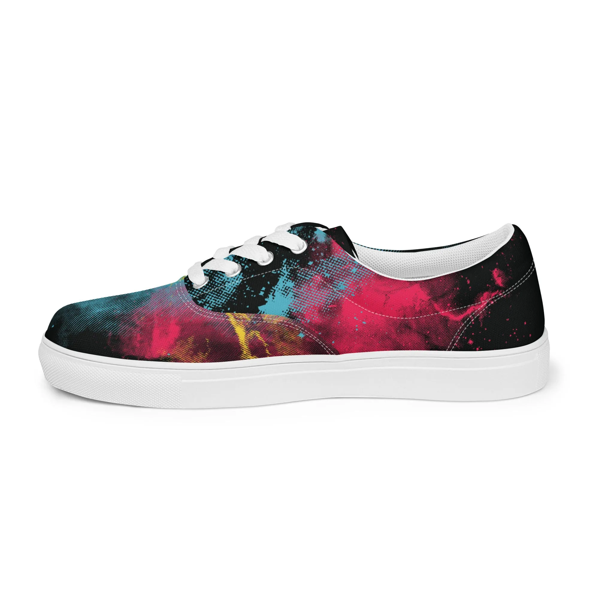 STARBURST Men’s Lace-Up Canvas Shoes