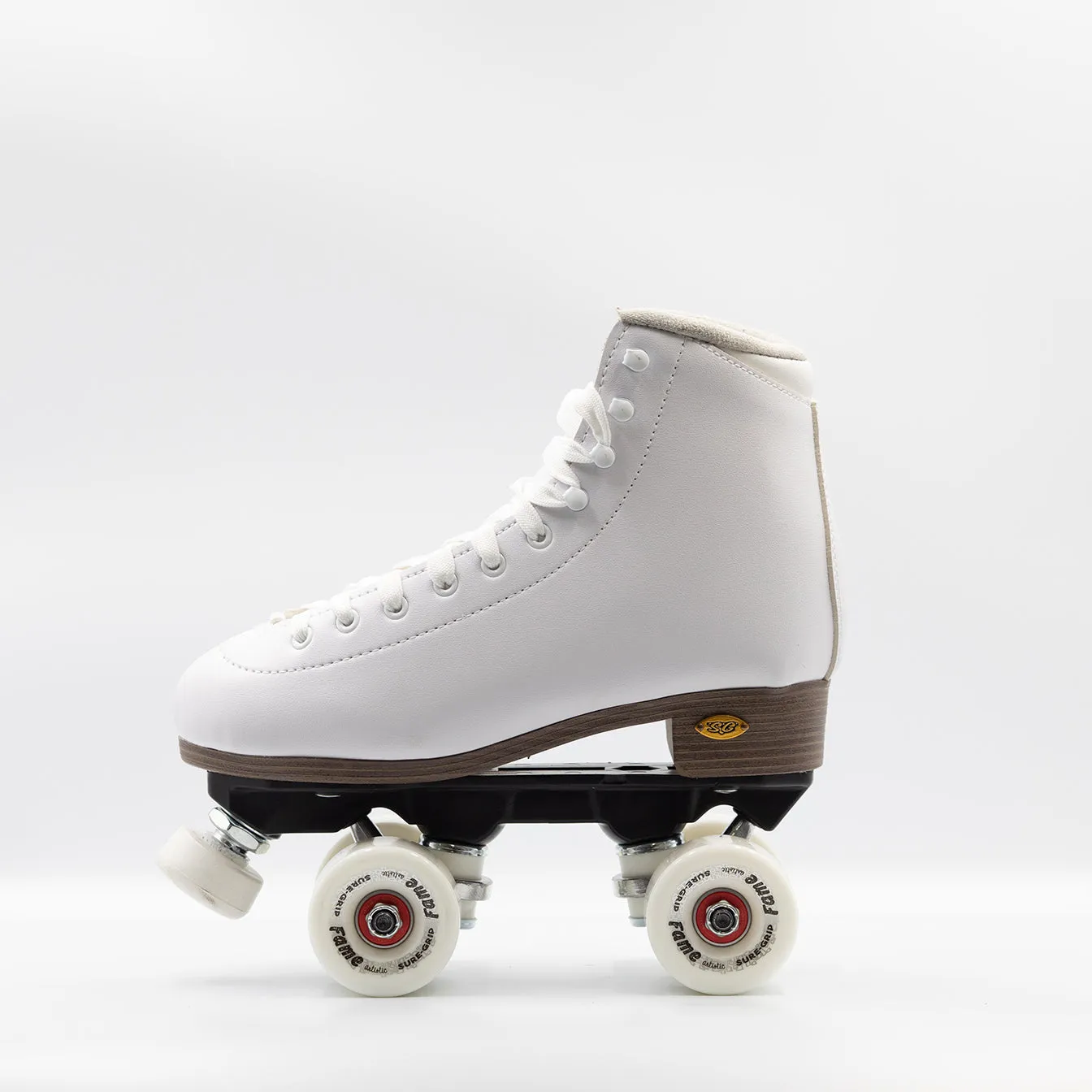 Sure-Grip - Fame Roller Skates - White