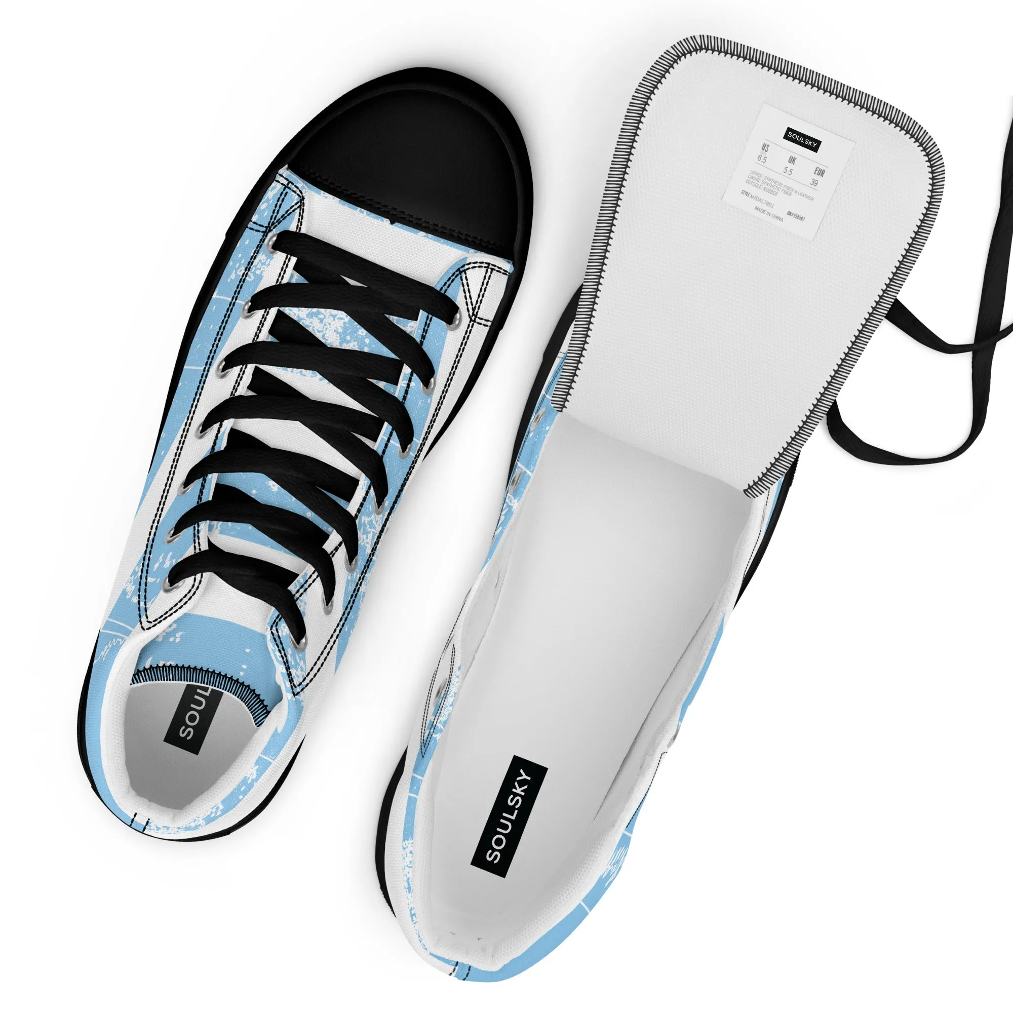 VICTORIOUS Women's High Top Canvas Shoes