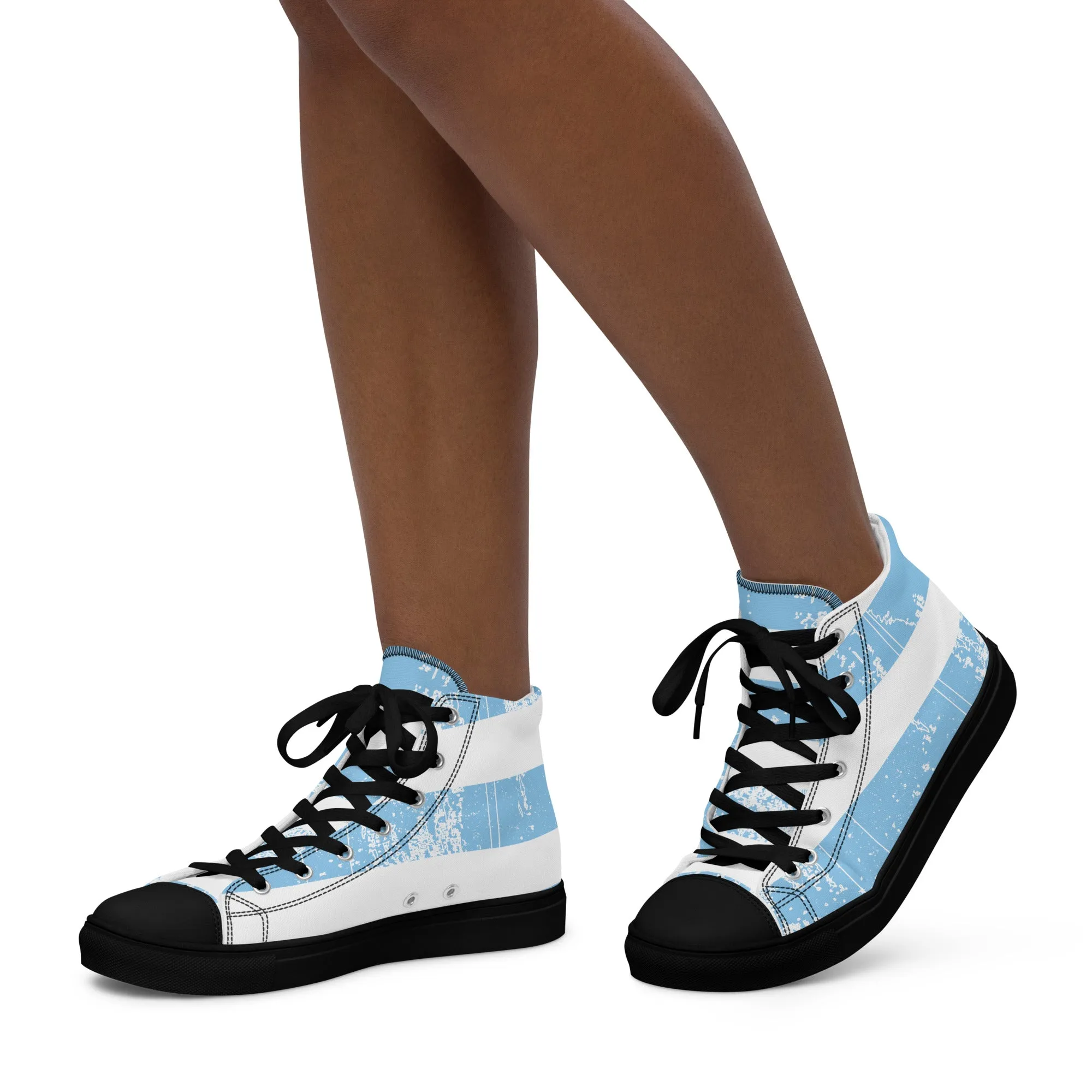 VICTORIOUS Women's High Top Canvas Shoes
