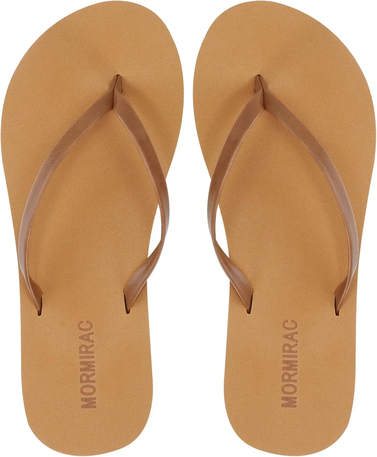 Womens Slim Leather Comfortable Flip Flops Summer Beach Thong Sandals Arch Support Non Slip